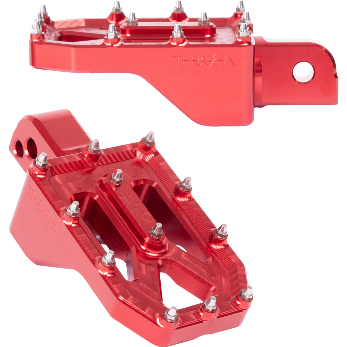 Thrashin Supply Co. Aggressor Footpegs - TSC-2022-2-SR For Harley Softail 2018-2025