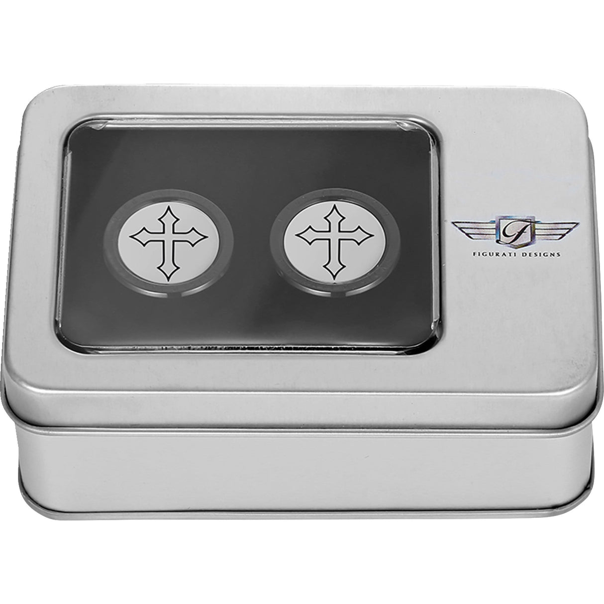 FIGURATI DESIGNS 3550-0336 FD41-DC-2530-BK Docking Covers short - cross - black