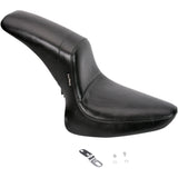 LePera Daytona Sport Seat Smooth Black - LX-540S For Harley Softail 2000-2017