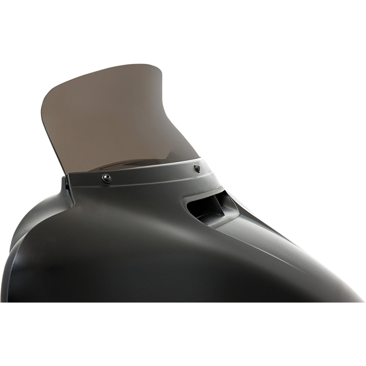 Memphis Shades Spoiler Replacement Windshield For OE Fairings 6-1/2" Smoke - MEP8621 For Harley Touring 2014-2025