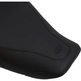 Mustang Tripper™ Solo Seat Without Backrest Stitched Black - 76350 For Harley Touring 1997-2007