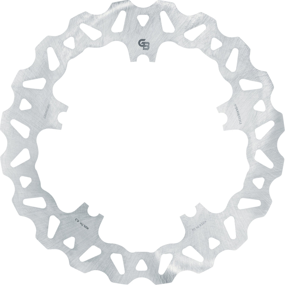 Gbrakes Wave® Brake Rotor 300 Mm Front - GBD9006X For Harley Motorcycles 2006-2017