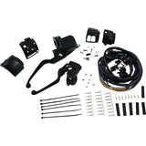 DRAG SPECIALTIES Handlebar Control Kit — Hydraulic/Mechanical Controls - Master Cylinder '96 '11 Black