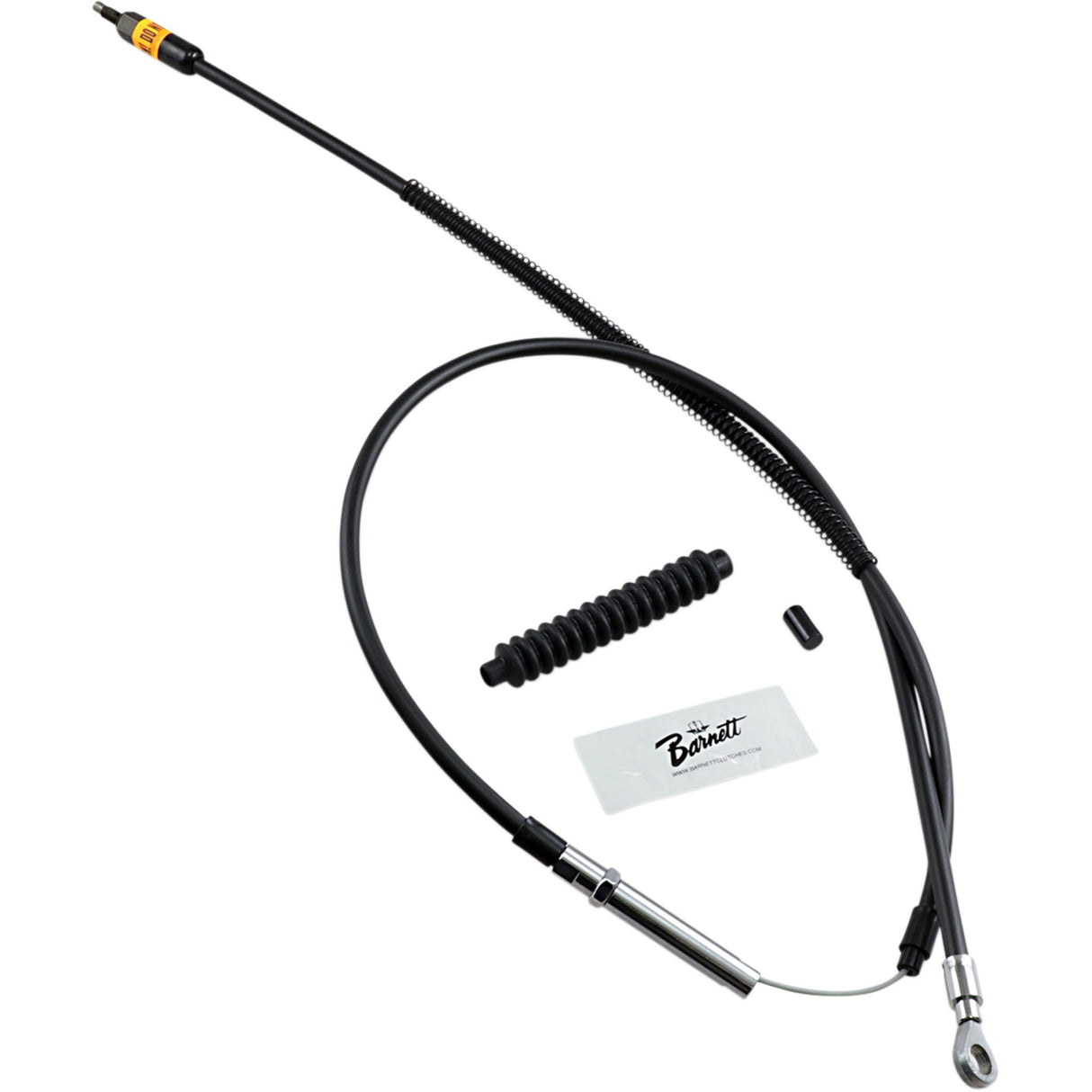 Barnett High-Efficiency Black Vinyl Clutch Cable Standard Size - 101-30-10041 For Harley Sportster 2007-2019