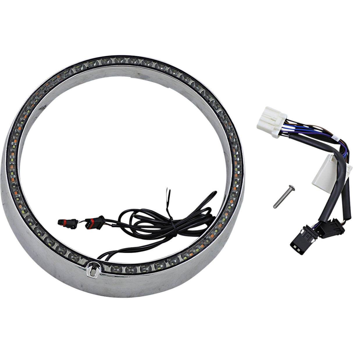 CUSTOM DYNAMICS 2001-2318 PB-7TR-SEQ-3C ProBEAM® Turn Signal Ring Trim - Sequential Trim Ring - Chrome
