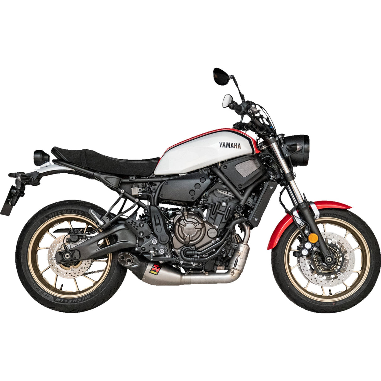 AKRAPOVIC 1811-4620 S-Y7R8-HEGEHT/1 Racing Line Exhaust System titanium - yamaha mt-07/xsr 700