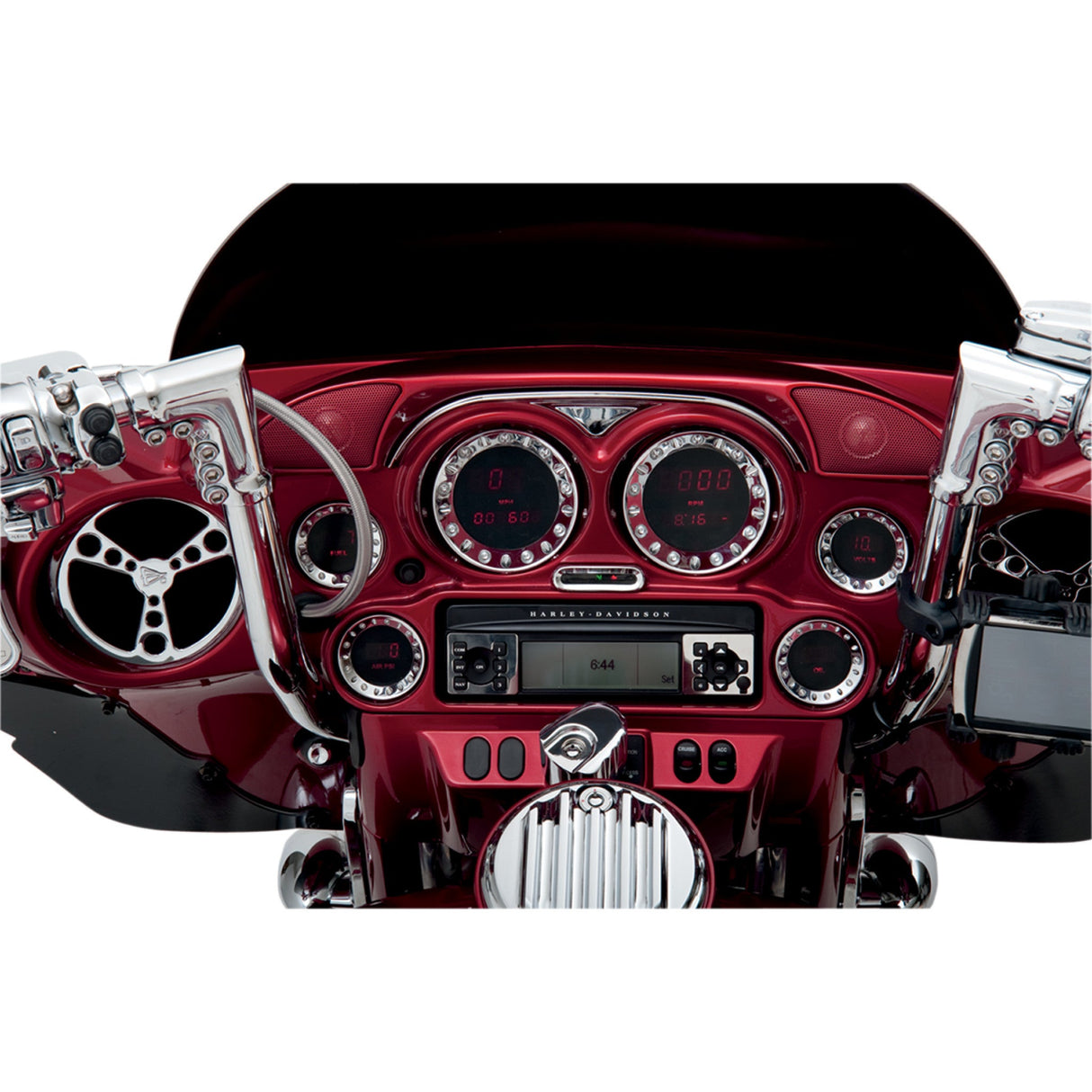 Hogtunes Hog-Pod Speaker Kit - HF-1 For Harley Touring 1998-2013