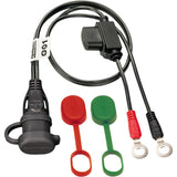 TECMATE 3807-0159 O-01 1/4" Eyelet Battery Connection Lead Optimate™ Permanent Battery Lead
