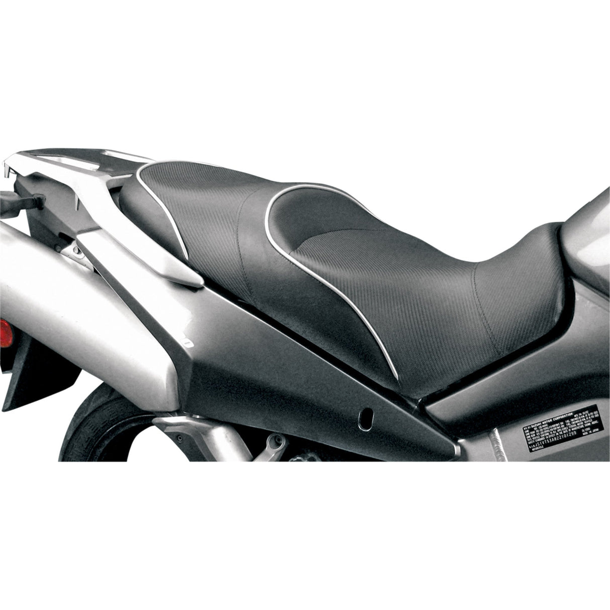 SARGENT 0810-0446 WS-552-19 World Sport™ Performance Seat black - carbon fx - vstrom 650/1000 '02-'13