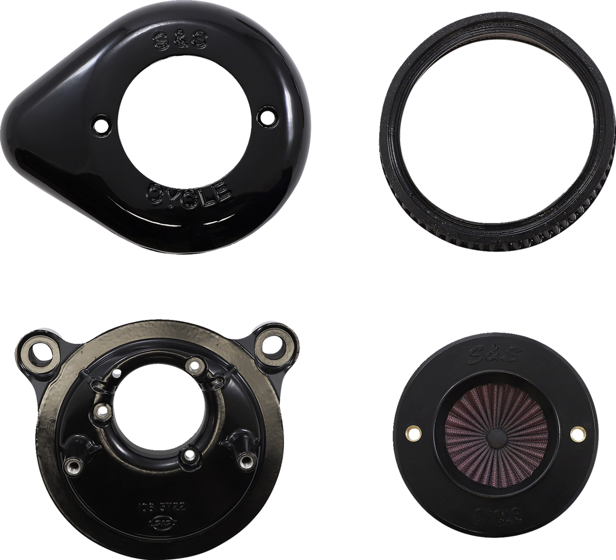 Air Stinger Stealth Air Cleaner Kit - Black - 1010-2966