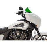 KLOCK WERKS 2312-1521 KWW-04-0654 Kolor Flare® Windshield Windshield - 9" - Green - Chieftain PowerPlus/Roadmaster PowerPlus