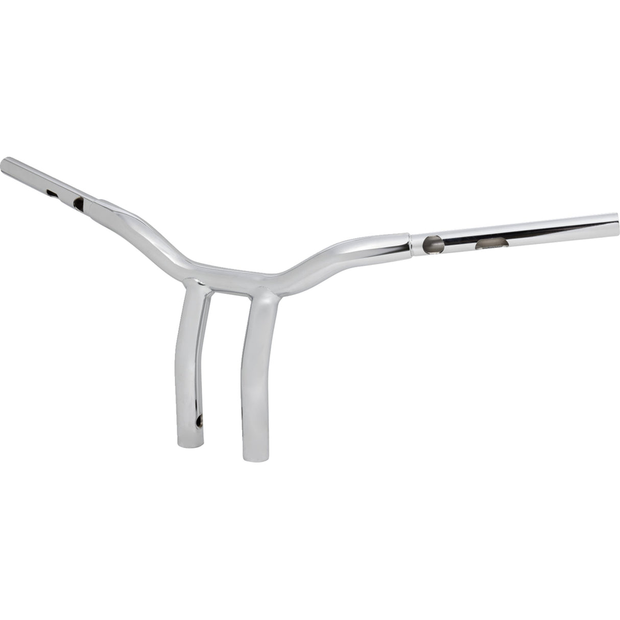 LA Choppers One-Piece Kage Fighter Handlebar Pullback 10" X 1-1/4" Chrome - LA-7369-10 For Harley Touring 2023-2026