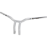 LA Choppers One-Piece Kage Fighter Handlebar Pullback 10" X 1-1/4" Chrome - LA-7369-10 For Harley Touring 2023-2026