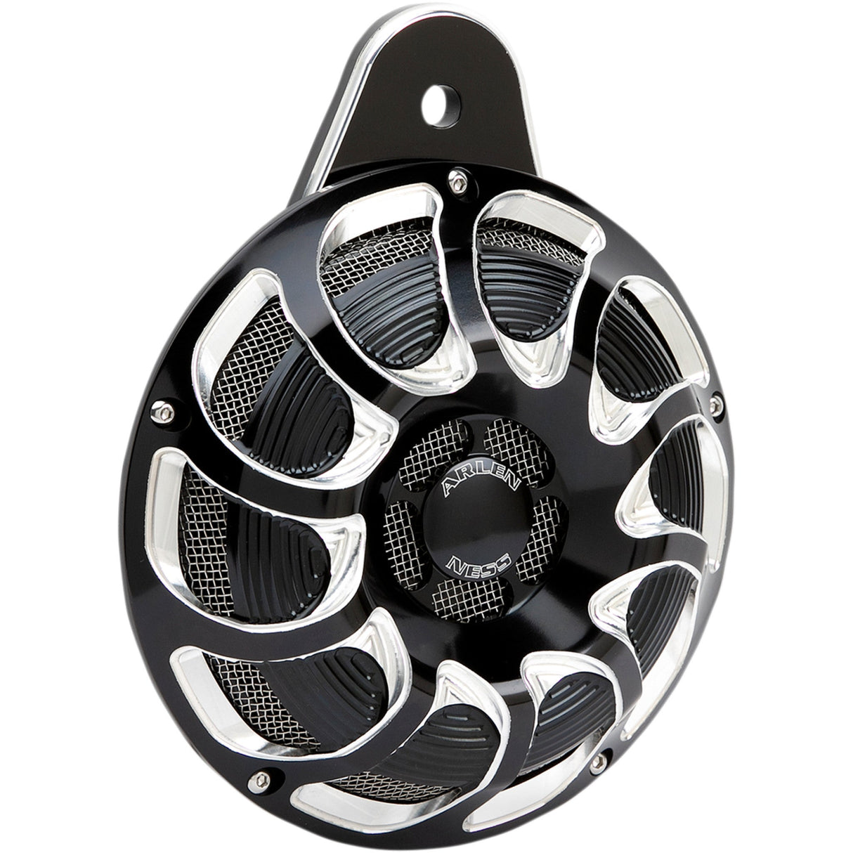 ARLEN NESS 2107-0286 70-252 Billet Horn Kit - Custom Horn - Drift - Black