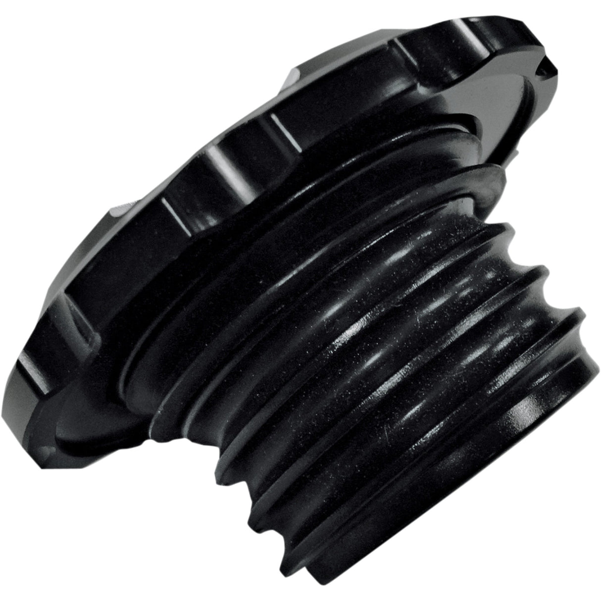JOKER MACHINE 0703-0354 10-443B Gas Cap — Techno - Black - Harley-Davidson