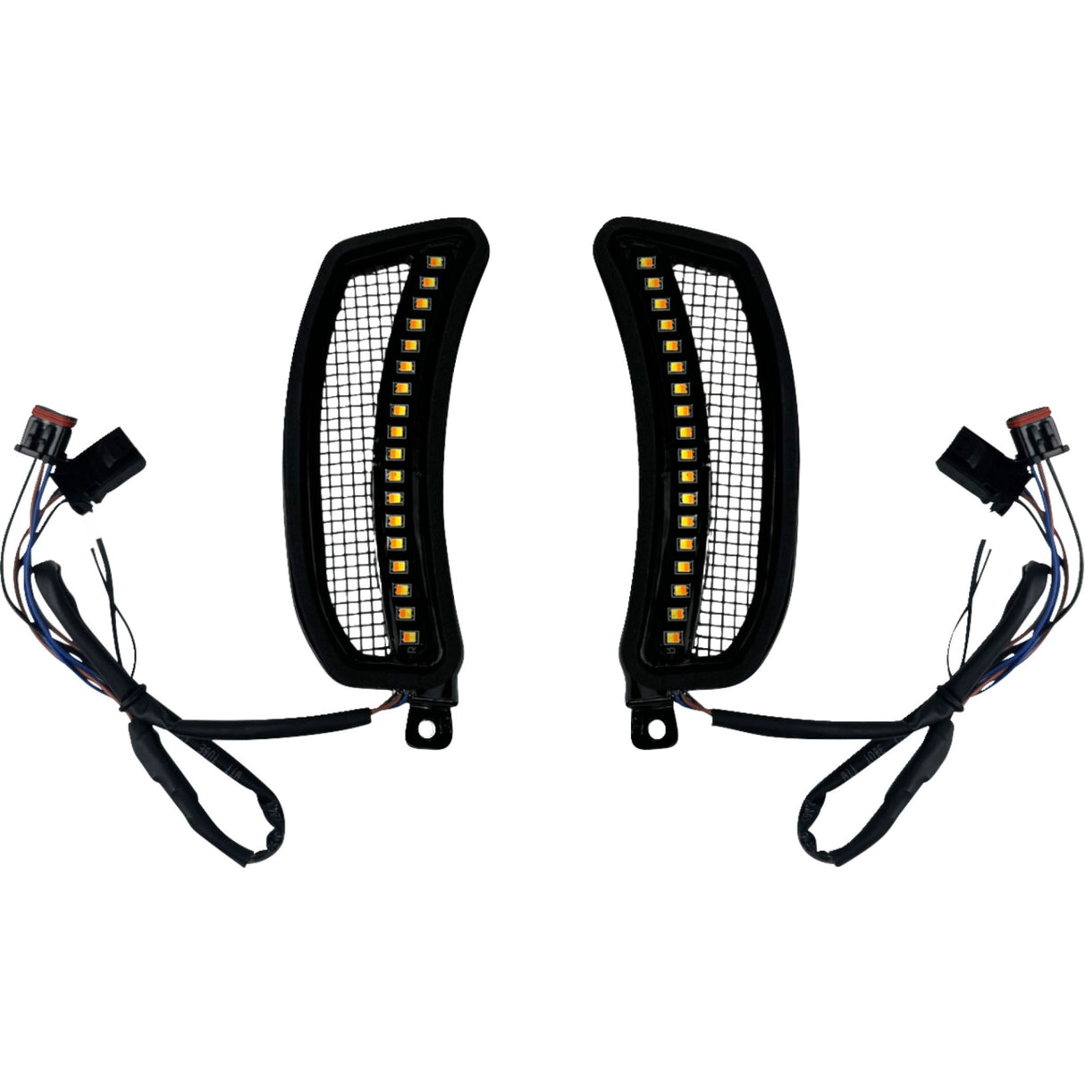 CUSTOM DYNAMICS 2040-3229 CD-LRST-VENT-B Fairing Vent Lights - Amber/White
