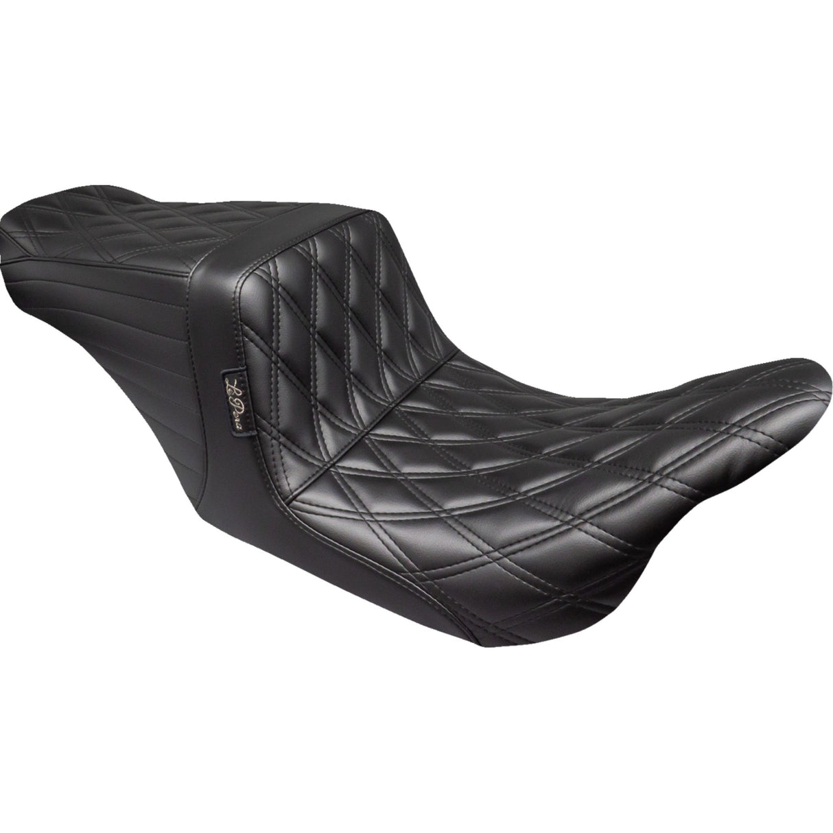 LePera Tailwhip Up Front Seat Double Diamond - LVU-587DD For Harley Touring 2023-2026