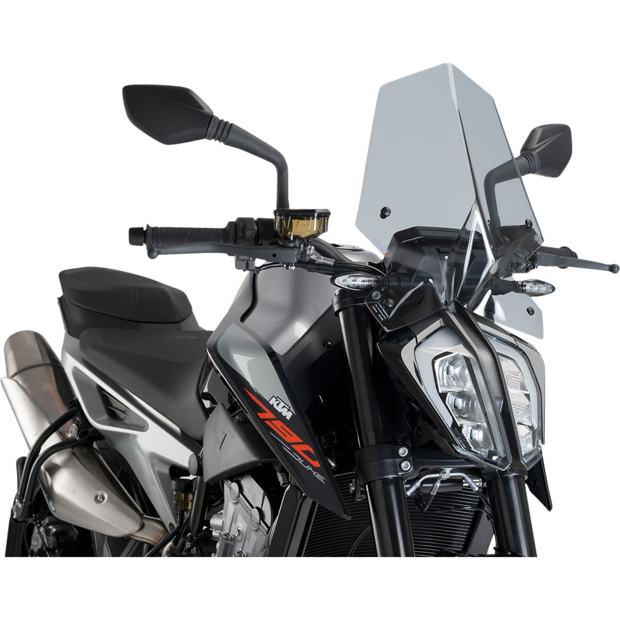 Puig Hi-Tech Parts New Generation Windshield - 9668H KTM 790 Duke / 890 Duke 2018-2024