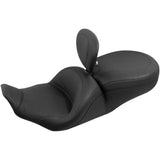 Mustang Lowdown™ 2-Up Seat Plain - 79672 For Harley Touring 1997-2007