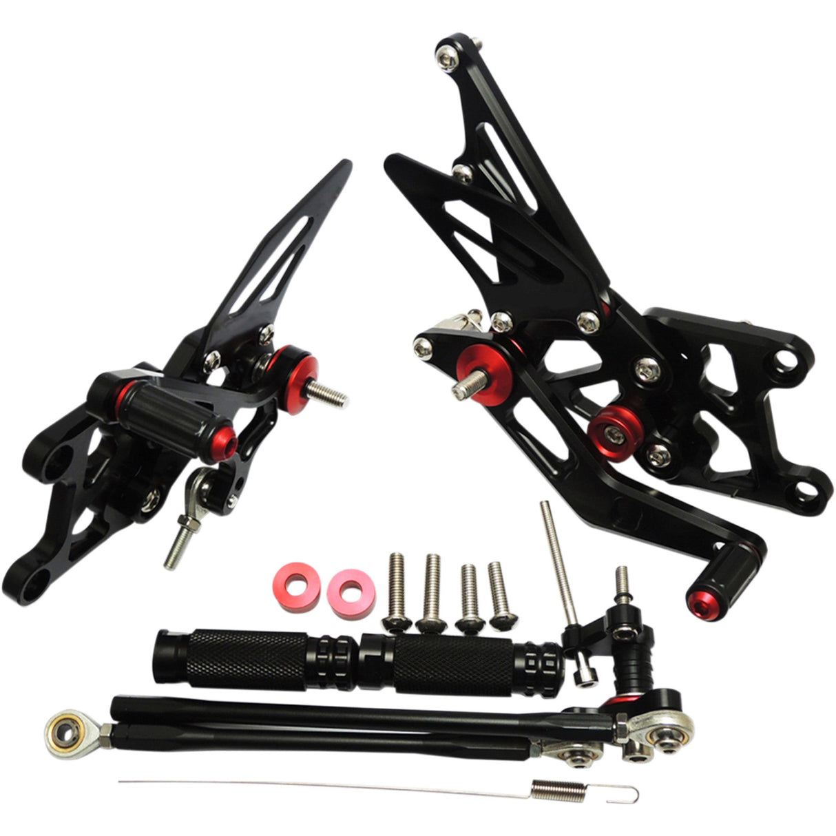 MGP 1623-0356 40901-2500 MGP Rear Lever Set MGP Rearset - Black - Honda