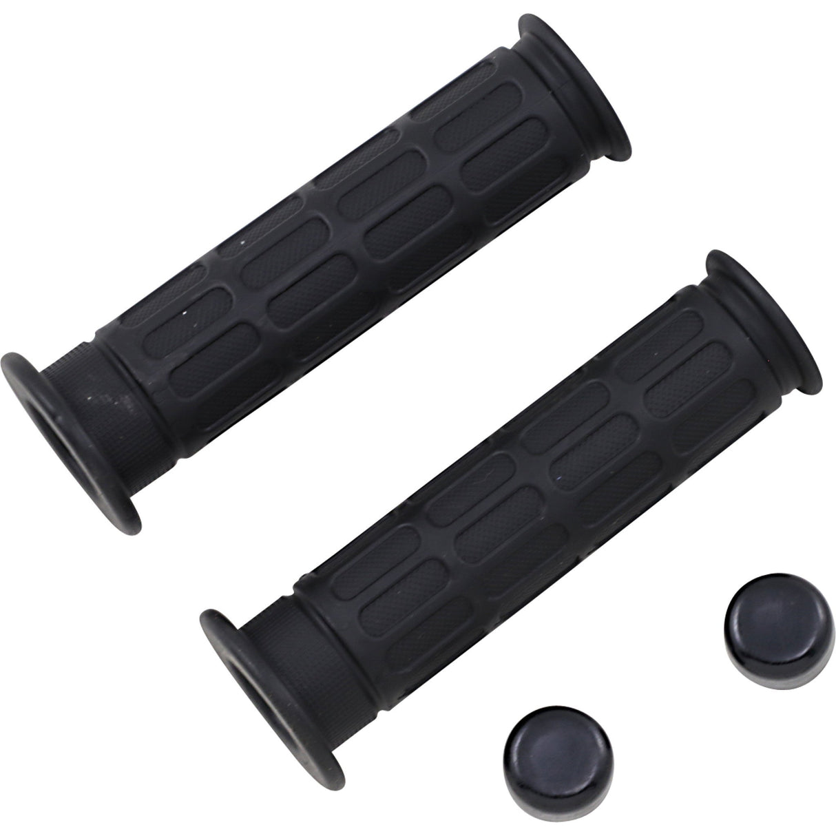 PARTS UNLIMITED 1806-10-001 Laser Street Grips Grips - Street - Plug Ends