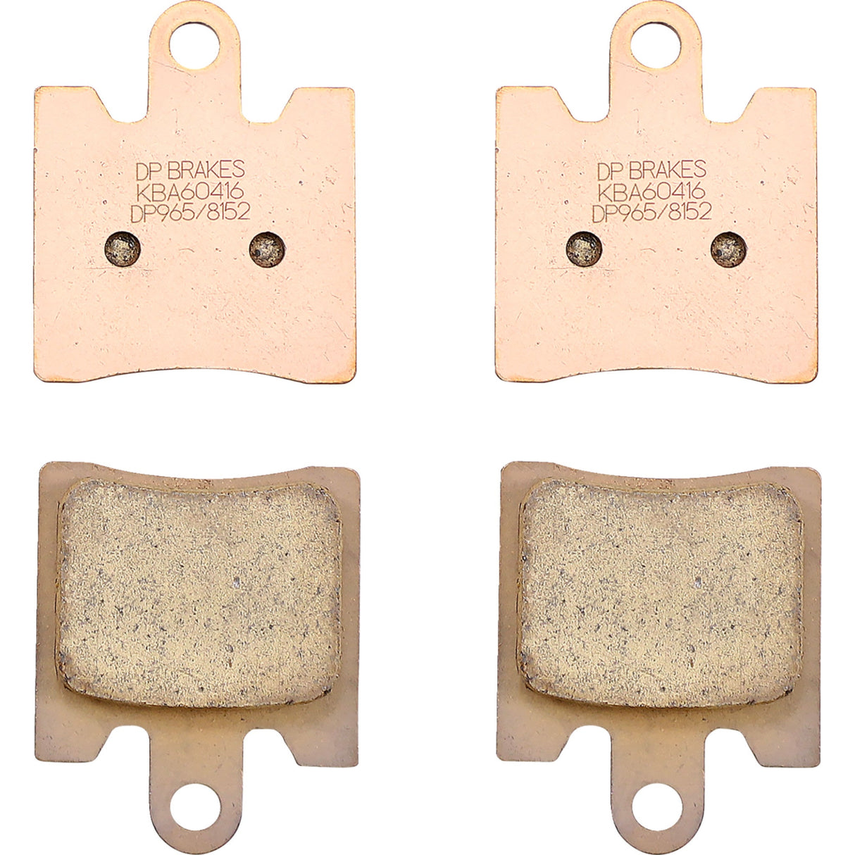 DP BRAKES 1721-0656 DP965 Standard DP Sintered Brake Pads Standard Brake Pads - FJR