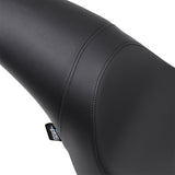 DRAG SPECIALTIES Predator Seat Black - FL/FX '06-'17