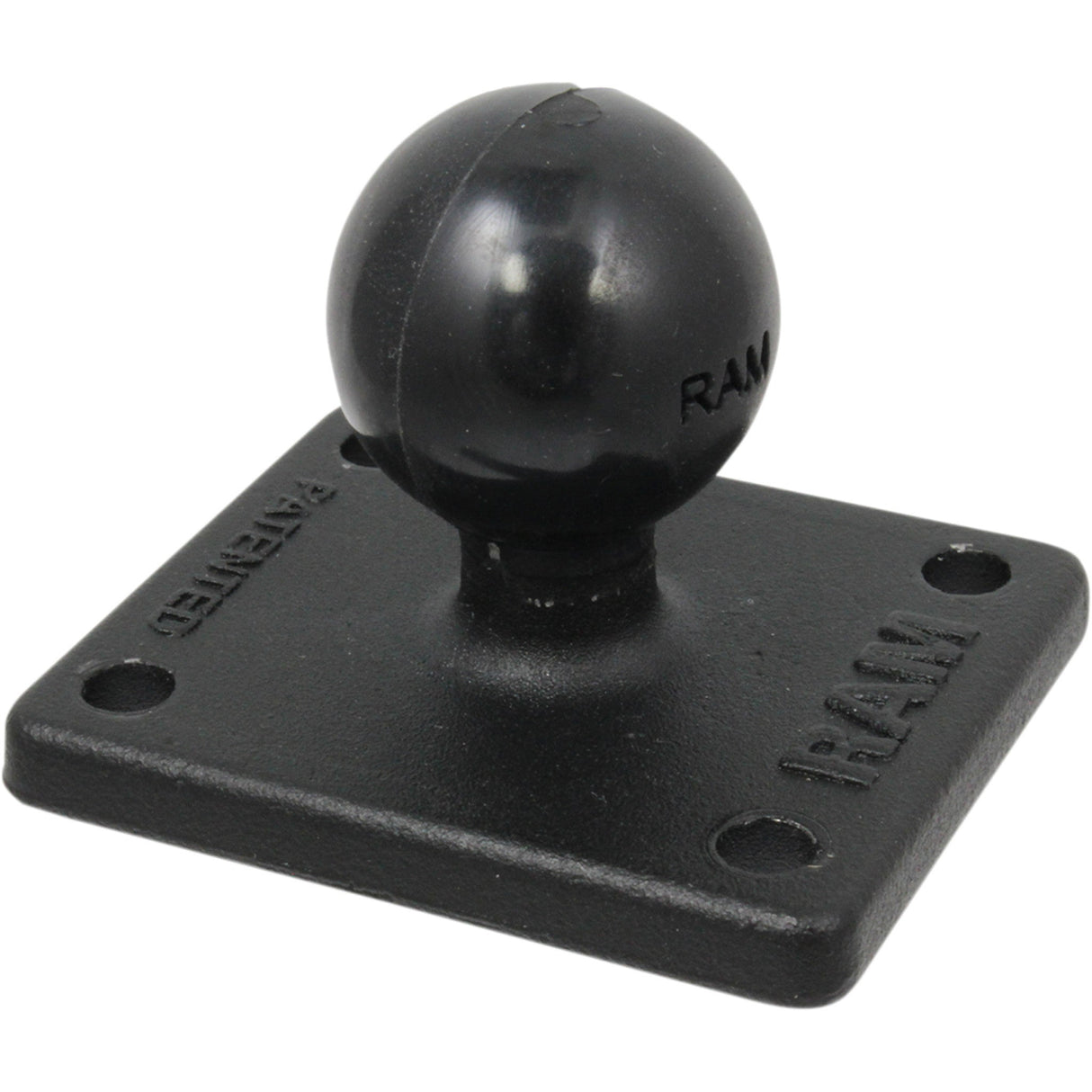 RAM MOUNTS 0603-0570 RAM-B-347U Ball Adapter with AMPS Plate Ball Adapter - AMPS Base - Garmin/TomTom