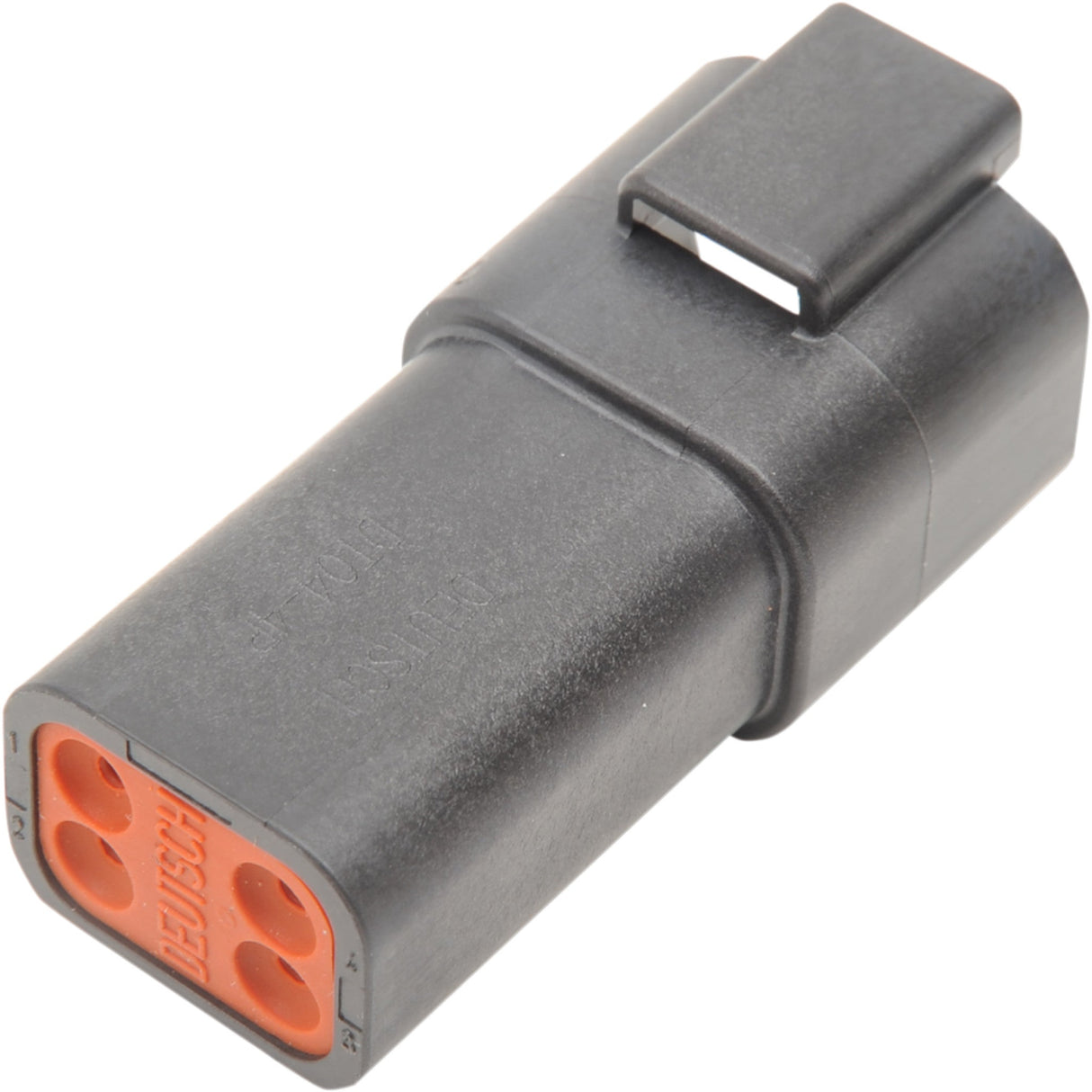 NAMZ 2120-0044 DR-4B Deutsch DT Sealed Connector Component — Wiring Connector Deutsch Receptacle - 4 Pin - Black