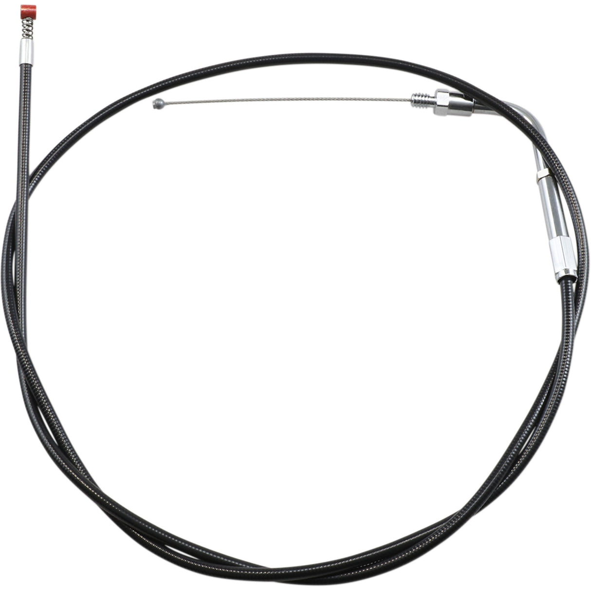 Barnett Black Vinyl Throttle Idle Cable 42" Length - 101-30-40008 For Harley Touring 1990-1995