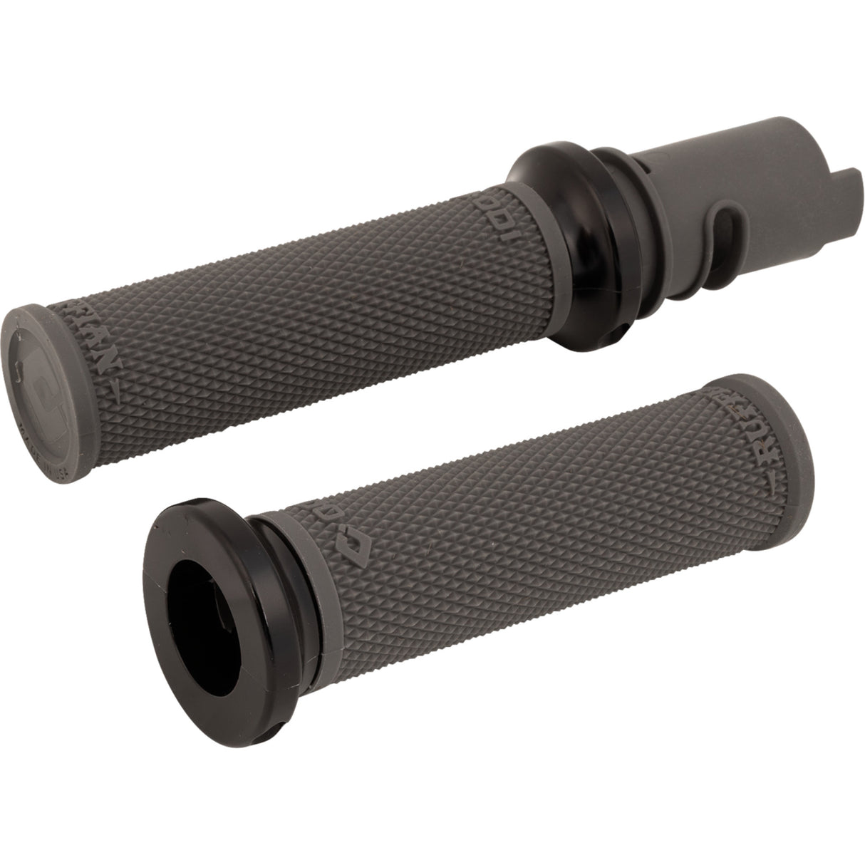 ODI Ruffian Lock-On Street Grips CVO Graphite Black - V30HTCH-B For Harley Touring 2023-2024