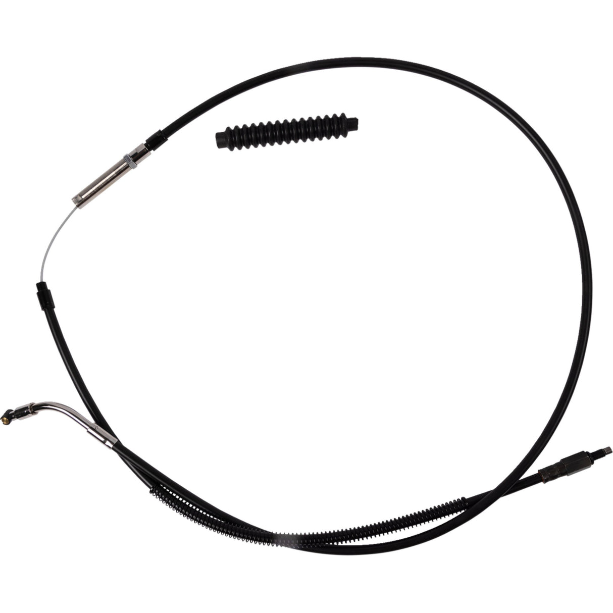 Barnett High-Efficiency Black Vinyl Clutch Cable +6" Size - 101-30-10072-6 For Harley Road Glide 2023-2026