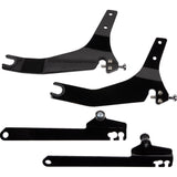 COBRA 1501-0560 602-2004B Detachable Backrest Kit - 14" - Black - Dyna
