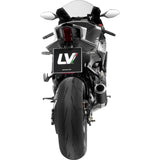 LEOVINCE 1810-3290 15415BU 3-into-1 LV Corsa Exhaust System black - yzf-r9