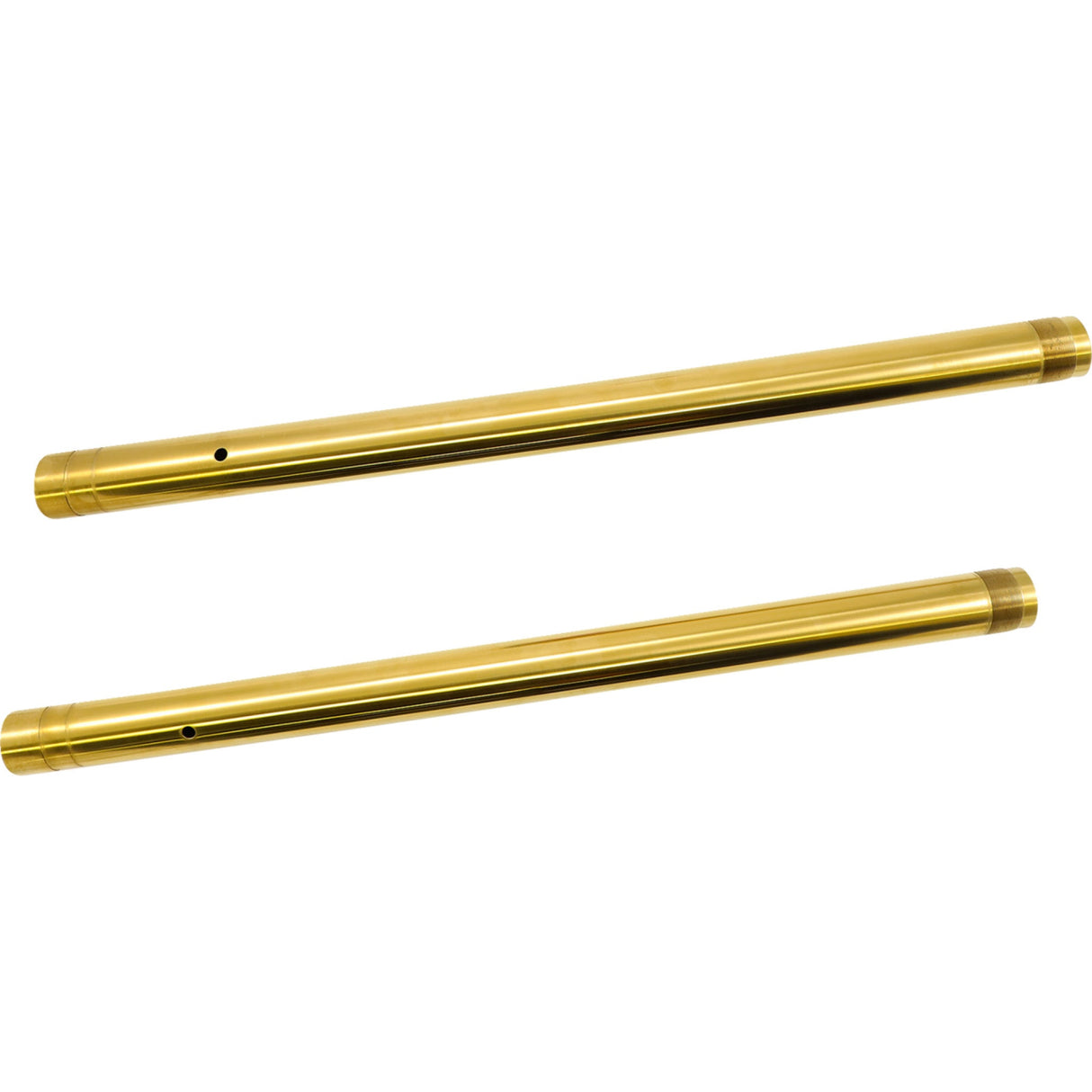 CUSTOM CYCLE ENGINEERING 0404-0578 710078 Gold Fork Tubes Inverted Fork Tubes - 43 mm - +4" Length - Gold