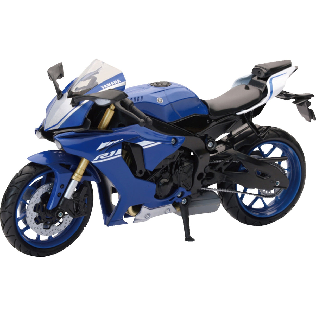 NEW RAY TOYS 7001-0097 57803C Yamaha YZF-R1 2016 Mini Bike Yamaha YZF-R1 2016 Bike - 1:12 Scale - Blue