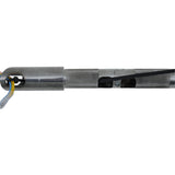 FAT Baggers INC. 1-1/4" EZ Install Pointed Top Handlebar 10" Chrome - 905010 For Harley Touring 1986-2022