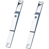 DRAG SPECIALTIES DS-280230 Marker Light Mounting Brackets Turn Signal Mount For FLST - Chrome