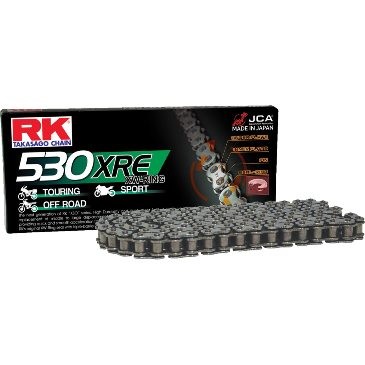 RK 1223-1888 530XRE-118 530 XRE Chain 530 XRE - Drive Chain - 118 Links