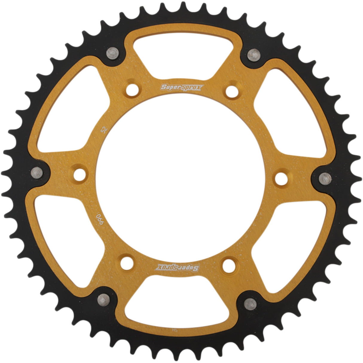 SUPERSPROX 1210-2060 RST-990-52-GLD Stealth Rear Sprocket 52 tooth - gold - husaberg/husqvarna/ktm