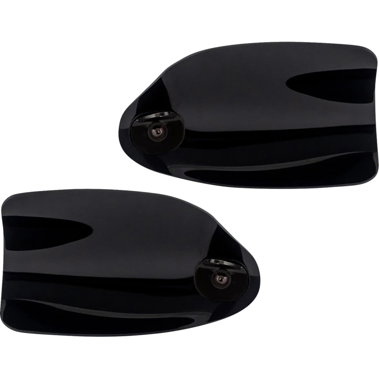 KLOCK WERKS 0635-2796 KWS-01-0120-HC Flare® Handguards harley-davidson hydraulic clutch - black