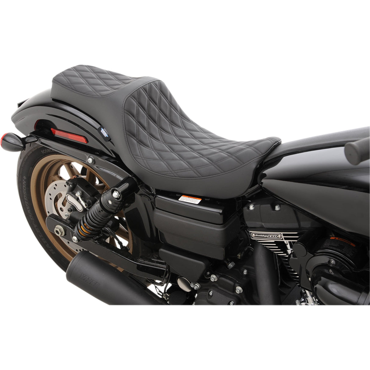 DRAG SPECIALTIES Predator III Seat - FXD/FLD '06-'17