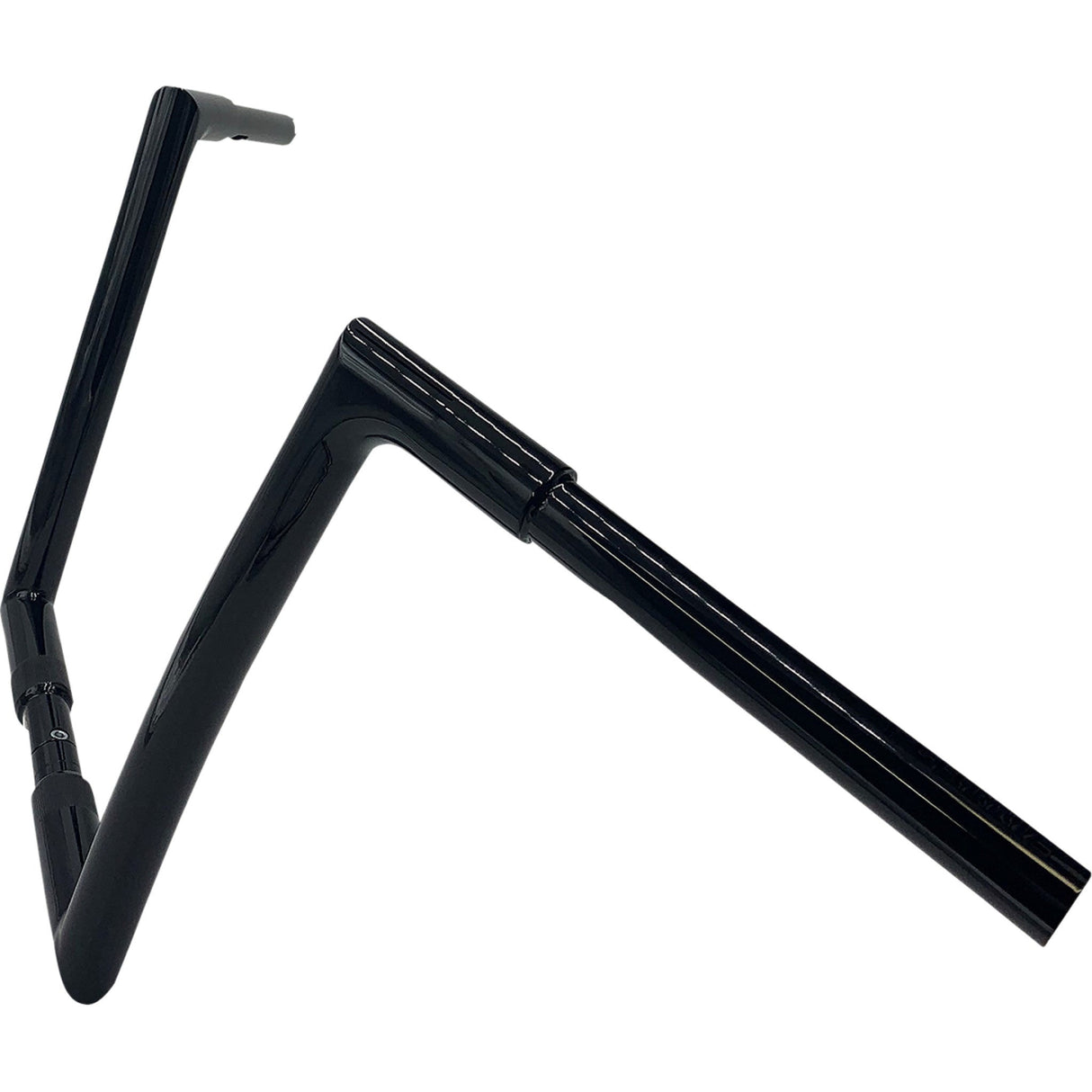 FAT BAGGERS INC. 0601-5533 708012-B 1-1/4" EZ Install Flat Top Handlebar - 12" - Black