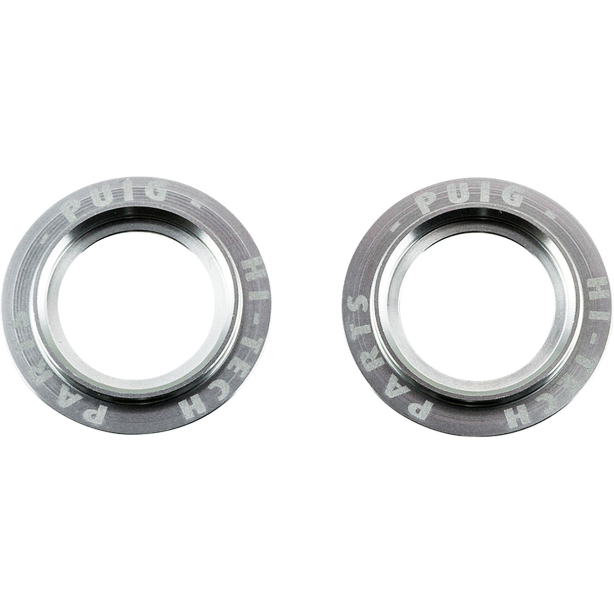 PUIG HI-TECH PARTS 0214-3266 20271P Axle Slider Rings silver - set