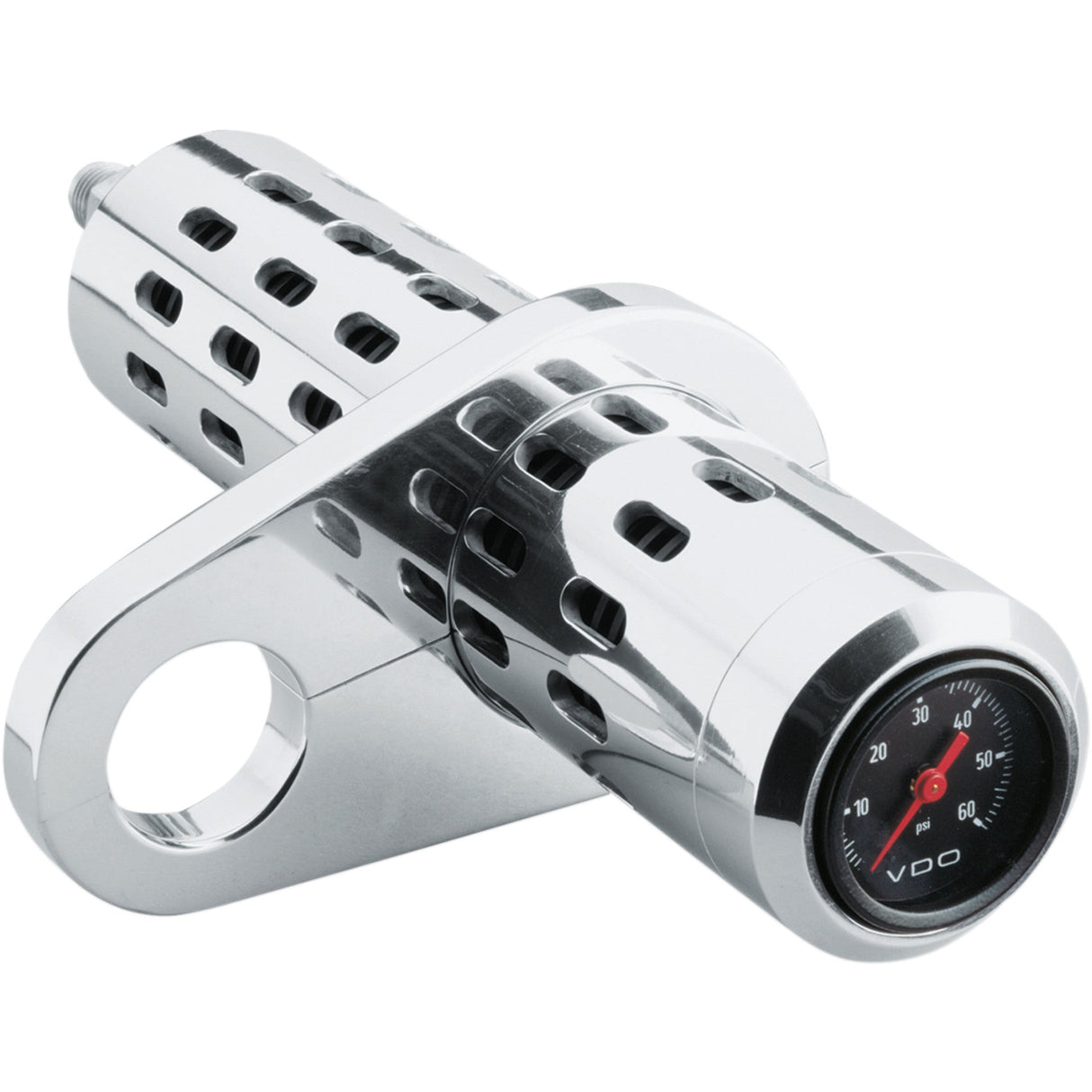 PRO-ONE PERF.MFG. 0713-0052 201110 Oil Cooler Kit — For 1"- 1-1/4" Frame Tubing Oil Cooler Kit - Temperature Gauge - Chrome - 1" - 1-1/4"