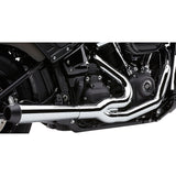 COBRA 1800-2385 6475 El Diablo 2:1 Exhaust System - Chrome