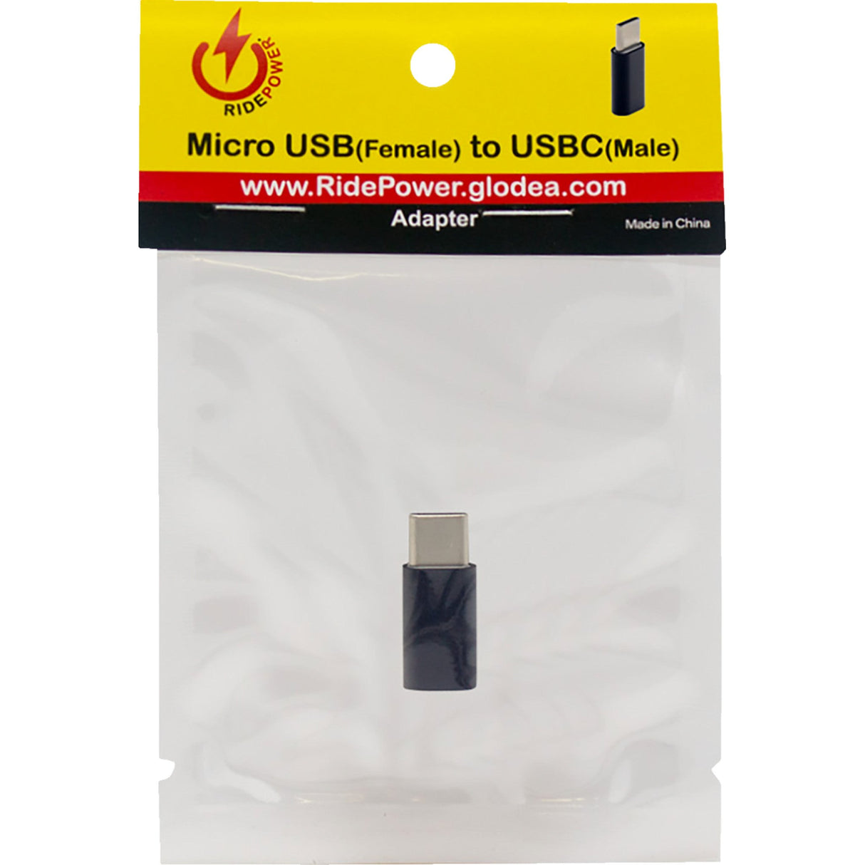 RIDEPOWER 3807-0628 RPMUSBCADPT Micro USB to USB-C Adapter