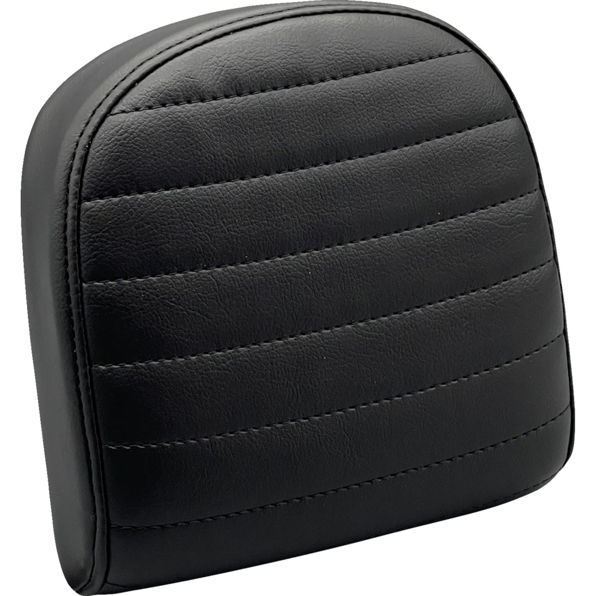 LePera Sissy Bar Pad Small Pleated Dull Black - L-SBP03PT-DULL For Harley Motorcycles 2008-2023