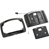Ciro License Plate Frame LED Curved Black - 40520 For Harley Touring 2009-2026