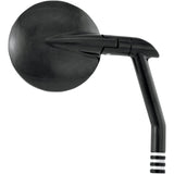 PERFORMANCE MACHINE (PM) 0640-0733 0064-2035-BM Vision Series Mirror - Side View - Round - Black/Contrast Cut - Left/Right